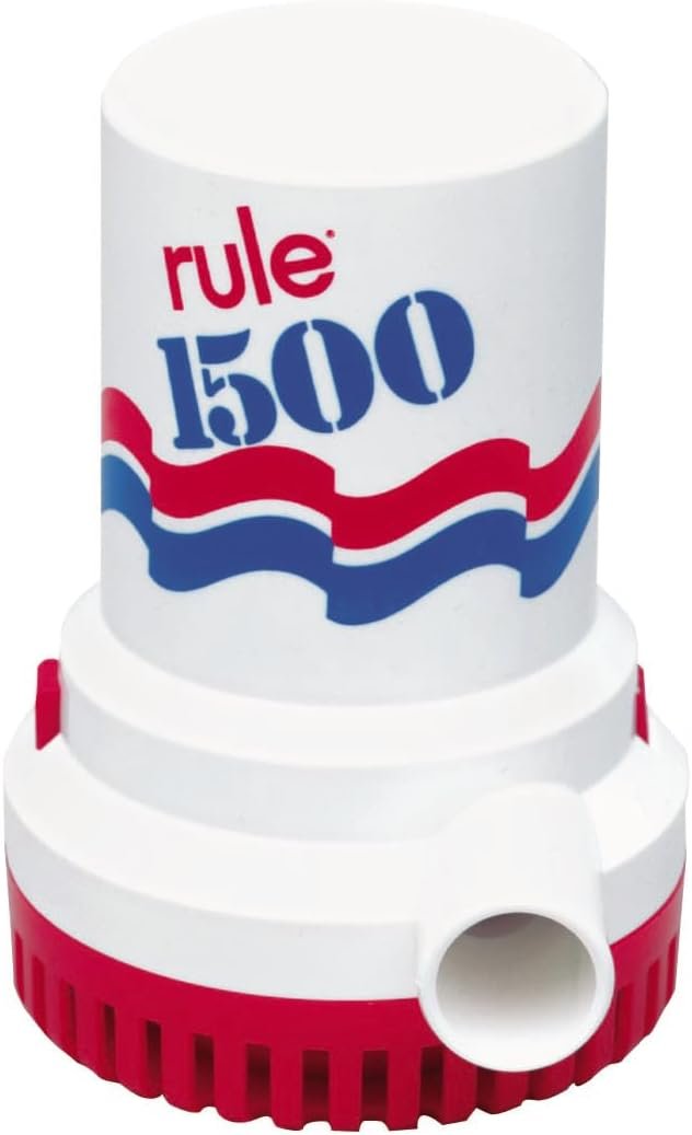 Rule 02 Submersible Bilge Pump 1500 GPH 12V