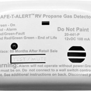 Safe-T-Alert 20 Series Mini LP Gas Alarm - Surface Mount, White