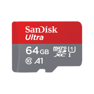 SanDisk Ultra 64GB microSDXC UHS-I memory card