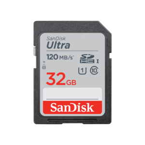 SanDisk Ultra 32GB SDHC UHS-I memory card